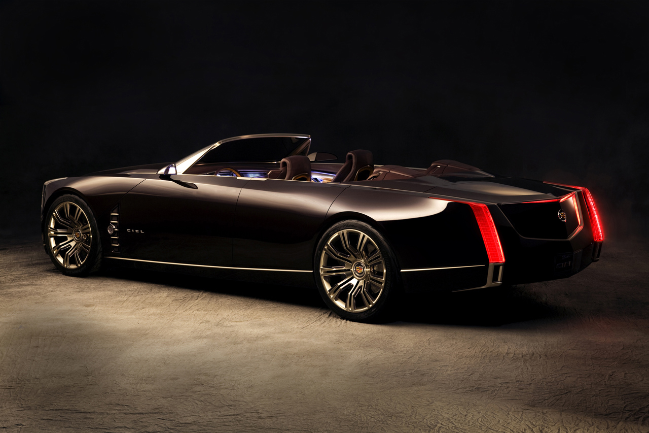 The Cadillac Ciel concept is an elegant, open-air grand-touring car inspired by the natural beauty of the California coast as an exploration into range-topping luxury. (08/18/2011)