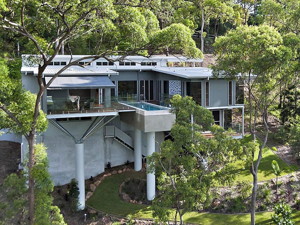 Intrigante arquitectura en residencia australiana - Tendencia Cool