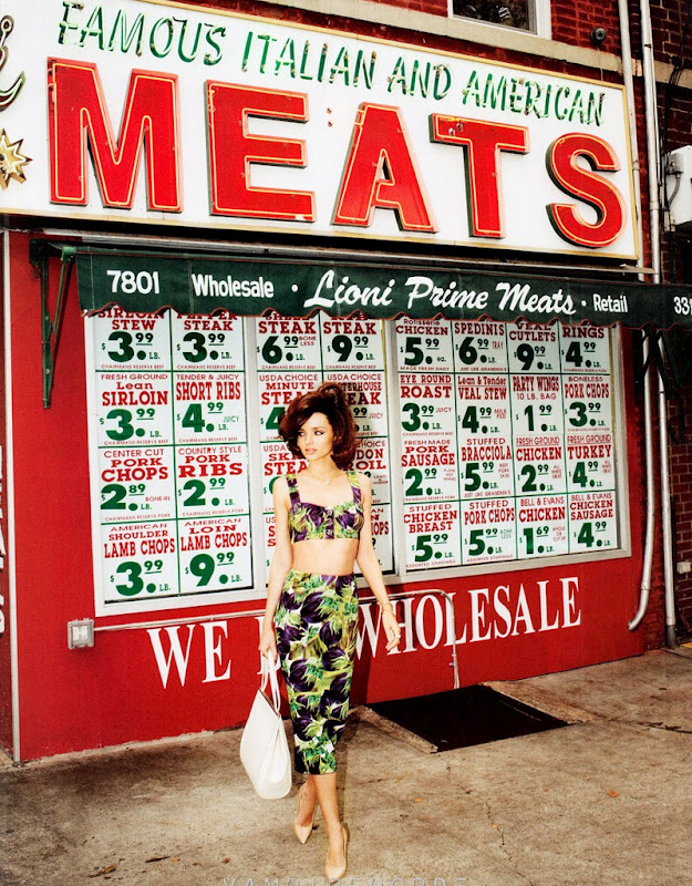Miranda Kerr para Harper Bazaar US, abril 2012