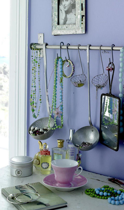DIY ideas para organizar joyas 