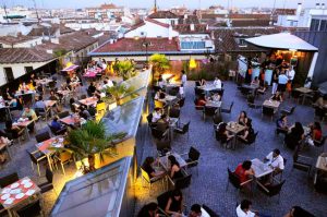 Gau cafe terraza Madrid