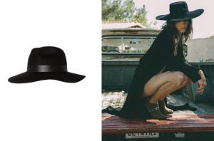 Imprenscindibles_FESTIVALES_sombrero negro de ala ancha Zalando