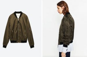 Cazadora bomber moda otoño