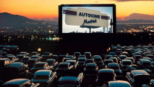 El AUTOCINE de Madrid al más puro estilo americano