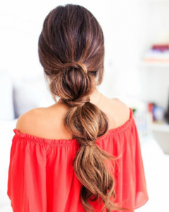 Coleta BURBUJA: el peinado de moda paso a paso